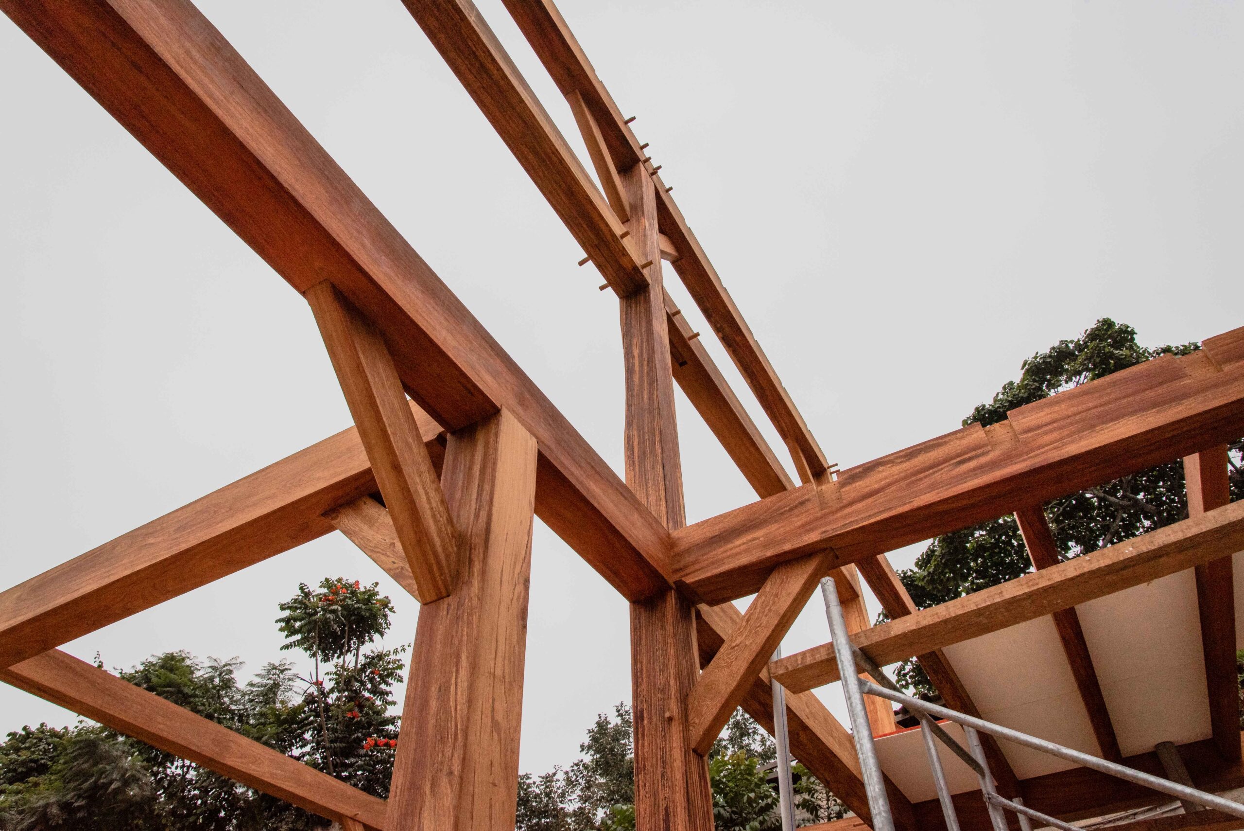 Timber Framing Casa Campo Madera