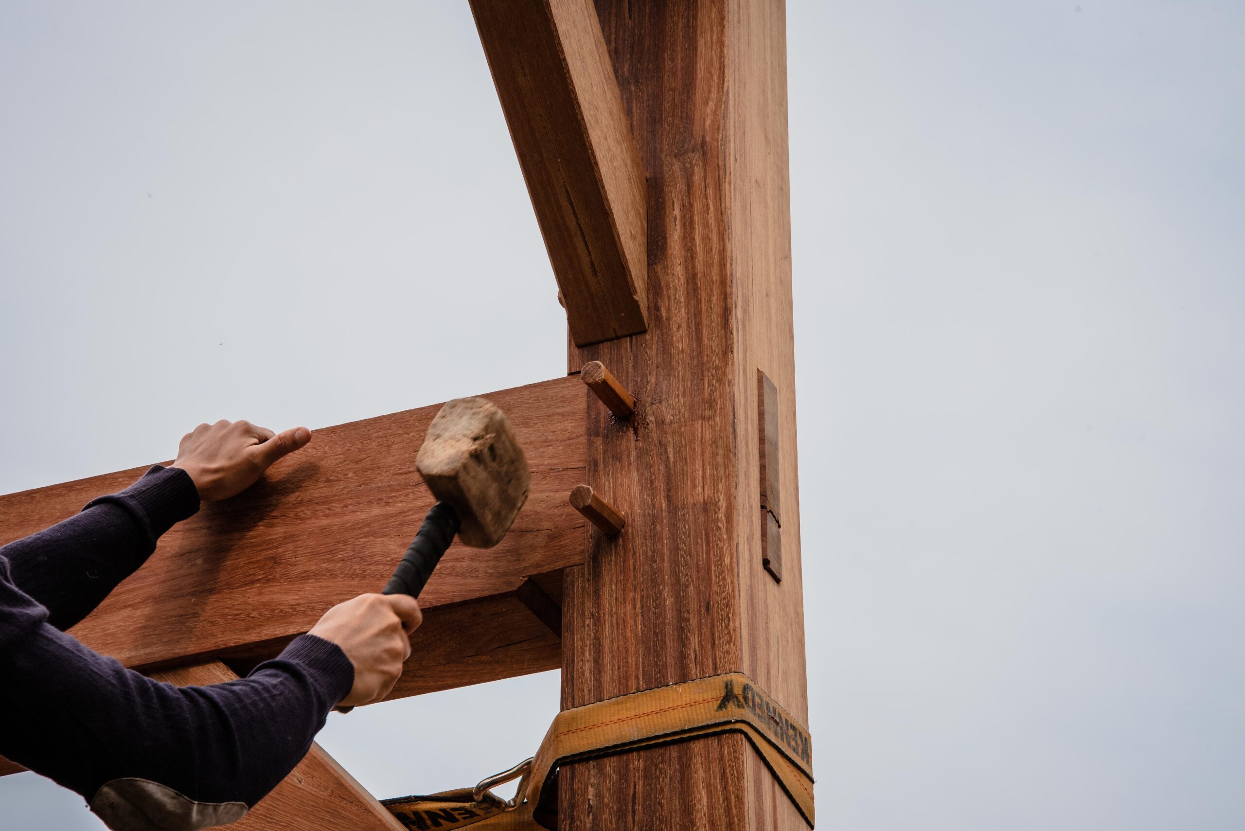 Timber Framing Casa Campo Madera