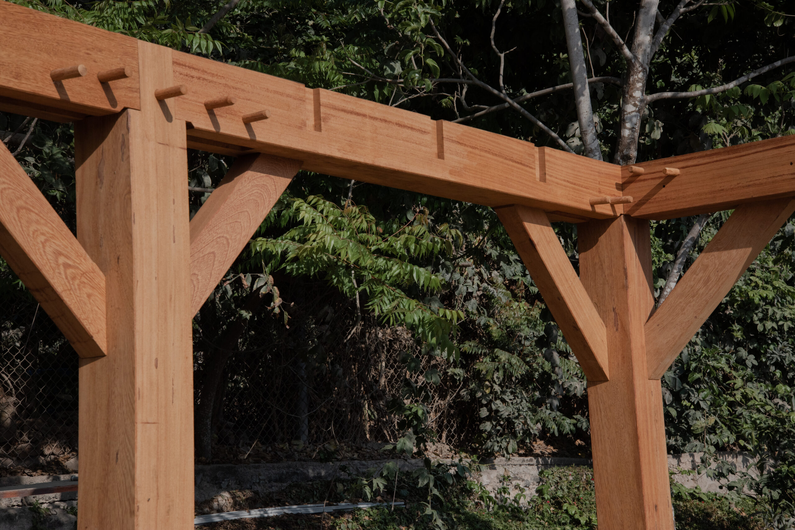 Estructura de Madera Casa Colibrí